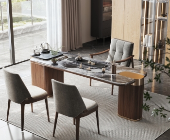 Modern Tea Tables And Chairs-ID:652620083