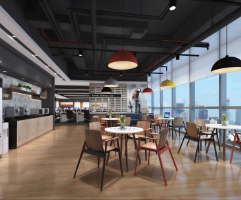 Industrial Style Office Tea Room-ID:292220124
