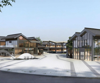 New Chinese Style Commercial Street-ID:222630025