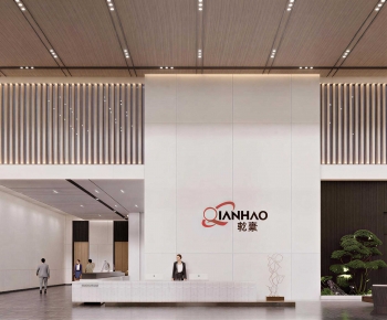 Modern Office Reception Desk-ID:783896922