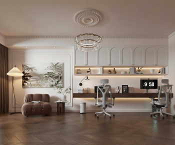 French Style Study Space-ID:731658974