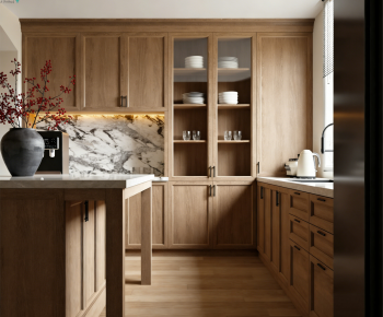 American Style Open Kitchen-ID:864094974