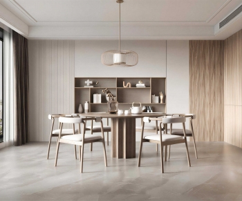 Wabi-sabi Style Dining Room-ID:218475103