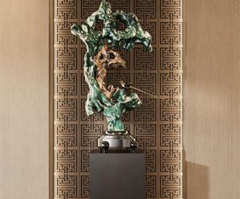 New Chinese Style Sculpture-ID:584187036