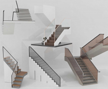 Modern Stair Balustrade/elevator-ID:369477031