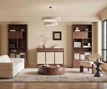 Modern A Living Room-ID:983760444