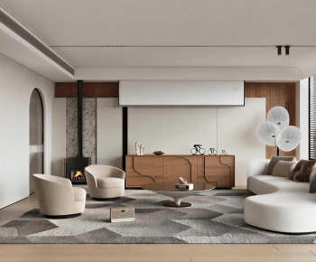 Modern A Living Room-ID:565080881