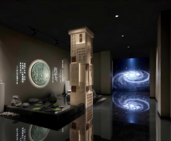 New Chinese Style Exhibition Hall-ID:601712948