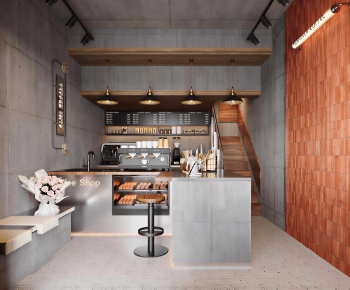 Industrial Style Cafe-ID:744576935