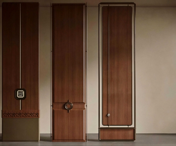 New Chinese Style Wooden Screen Partition-ID:104887969