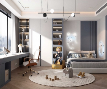 Modern Boy's Room And Son's Room-ID:159086945