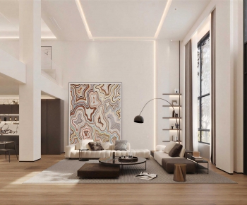 Modern A Living Room-ID:573065048