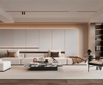 Modern A Living Room-ID:622301103