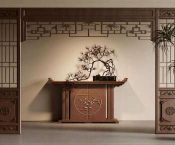 New Chinese Style Console-ID:779200081