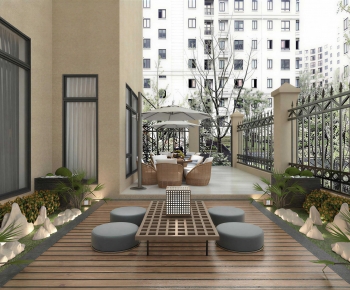 Modern Courtyard/landscape-ID:977430111