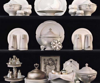 Retro Style Tableware-ID:526700023