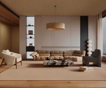 Modern A Living Room-ID:337997917