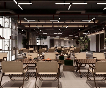 Industrial Style Restaurant-ID:289971116