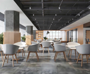 Modern Office Tea Room-ID:234863049