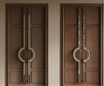 New Chinese Style Double Door-ID:480746032