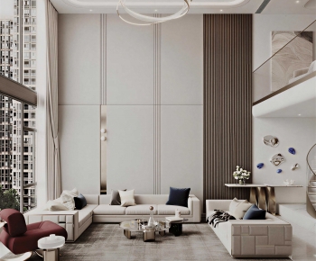Modern A Living Room-ID:165155893