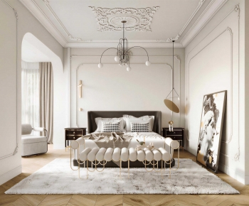 French Style Bedroom-ID:709434998