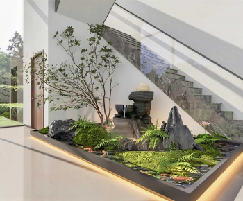 New Chinese Style Plant Landscaping-ID:298388968