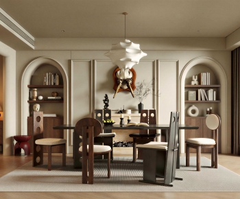 French Style Dining Room-ID:696238999