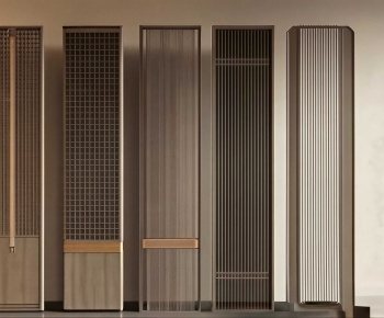 New Chinese Style Wooden Screen Partition-ID:126246931