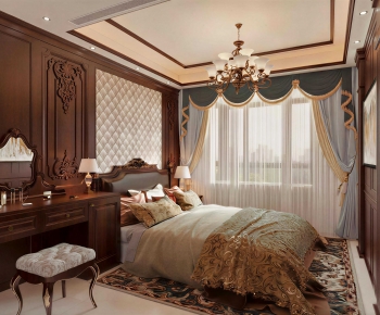American Style Bedroom-ID:756167895