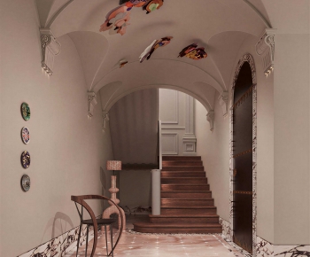 American Style Stairwell-ID:641763935