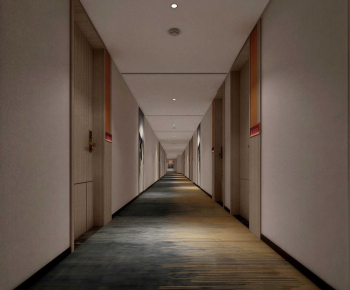 New Chinese Style Corridor-ID:799223903