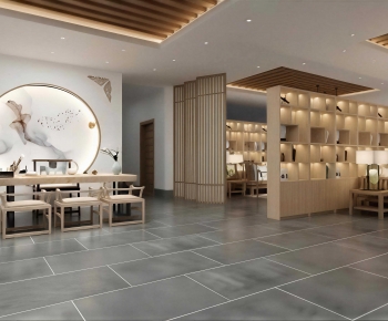New Chinese Style Tea House-ID:923722982
