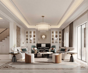 American Style A Living Room-ID:836888072