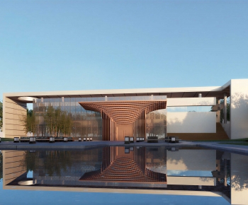 New Chinese Style Appearance Of Commercial Building-ID:707873114