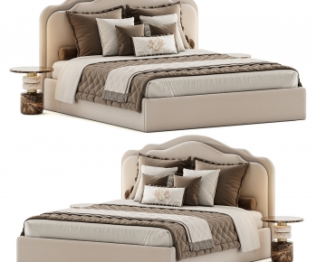 Modern Double Bed-ID:773367889