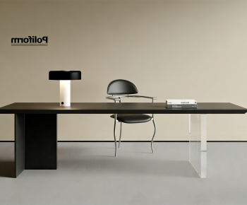Modern Computer Desk And Chair-ID:762125028