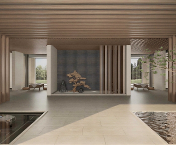 New Chinese Style Lobby Hall-ID:806885963