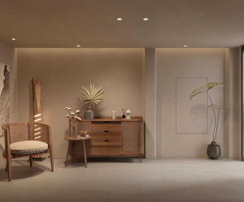 Wabi-sabi Style Hallway-ID:820524936