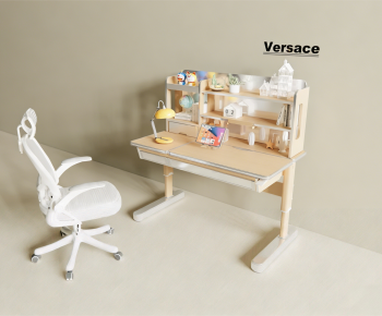 Modern Computer Desk And Chair-ID:792917019
