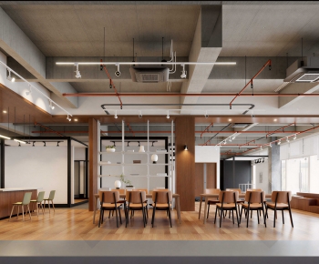 Industrial Style Cafe-ID:153685093