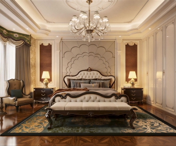 American Style Bedroom-ID:102970686