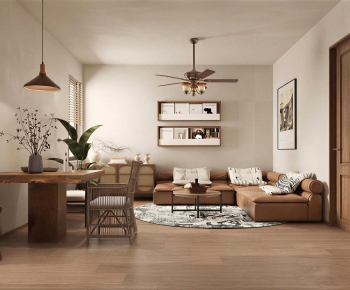 Modern A Living Room-ID:694391976