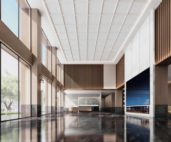 Modern Office Reception Desk-ID:516585116