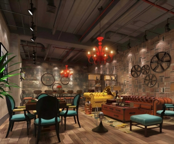 Industrial Style Cafe-ID:481618888