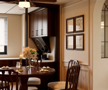 American Style Dining Room-ID:939908032