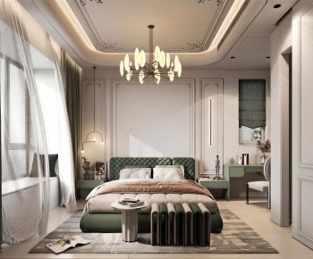 French Style Bedroom-ID:888977052
