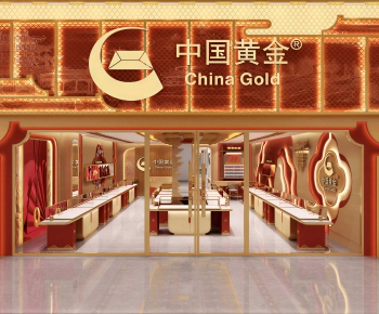 New Chinese Style Facade Element-ID:409081948