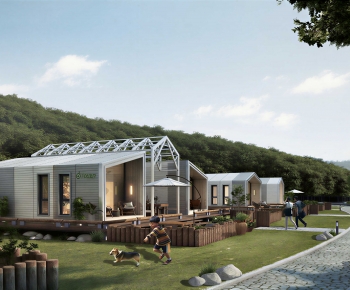 Modern Appearance Of Commercial Building-ID:333848955