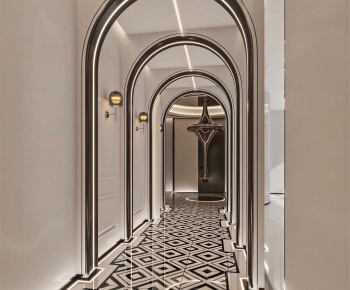French Style Corridor-ID:712326057